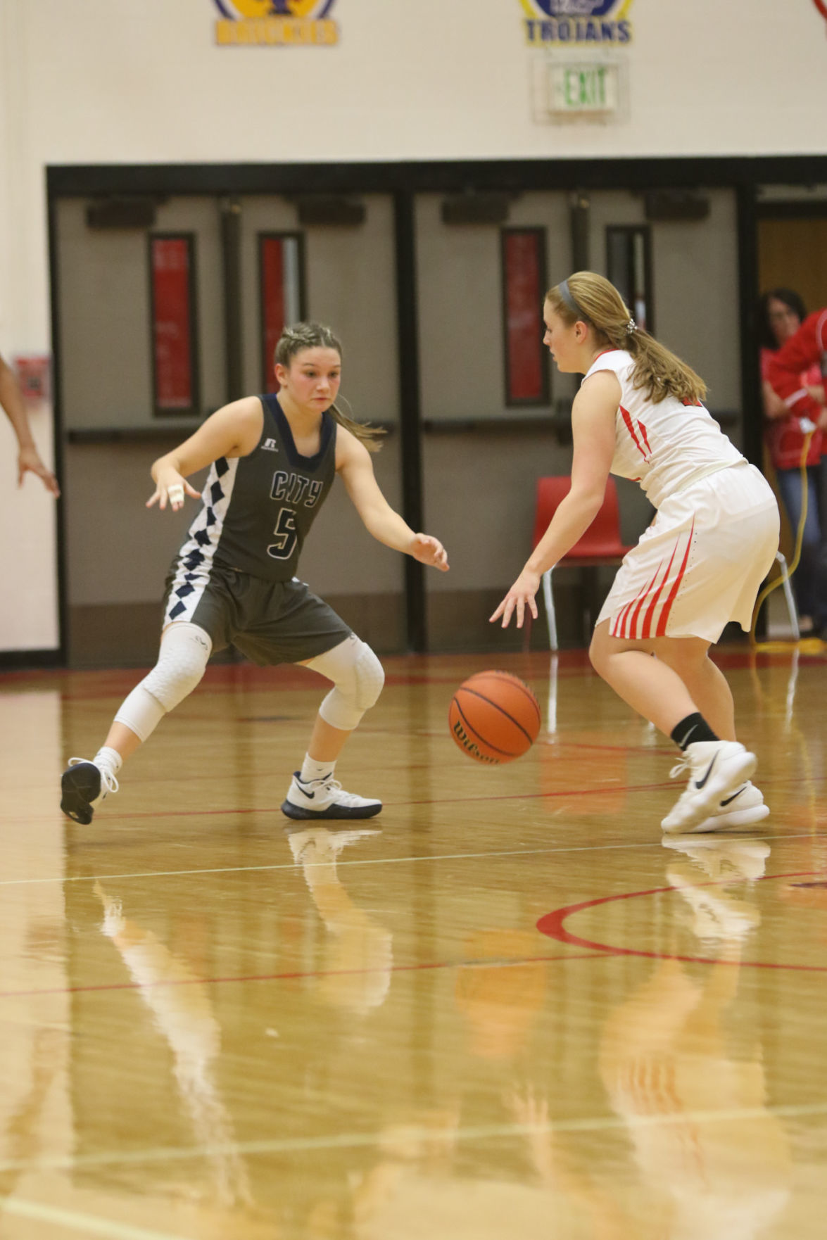 Gallery: Girls basketball sectional - Kankakee Valley vs Michigan City